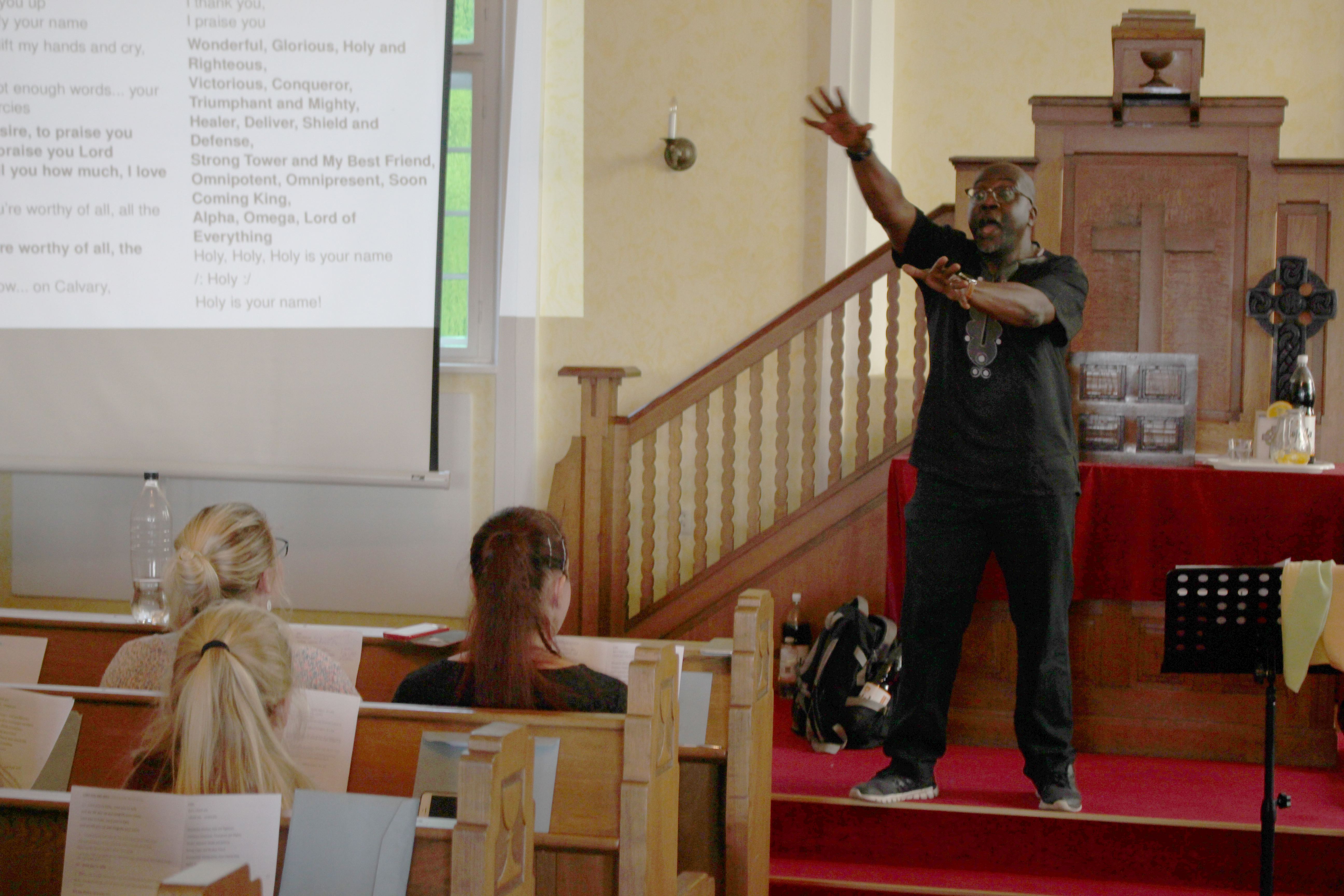 Gospelový workshop — společný výstup účastníků